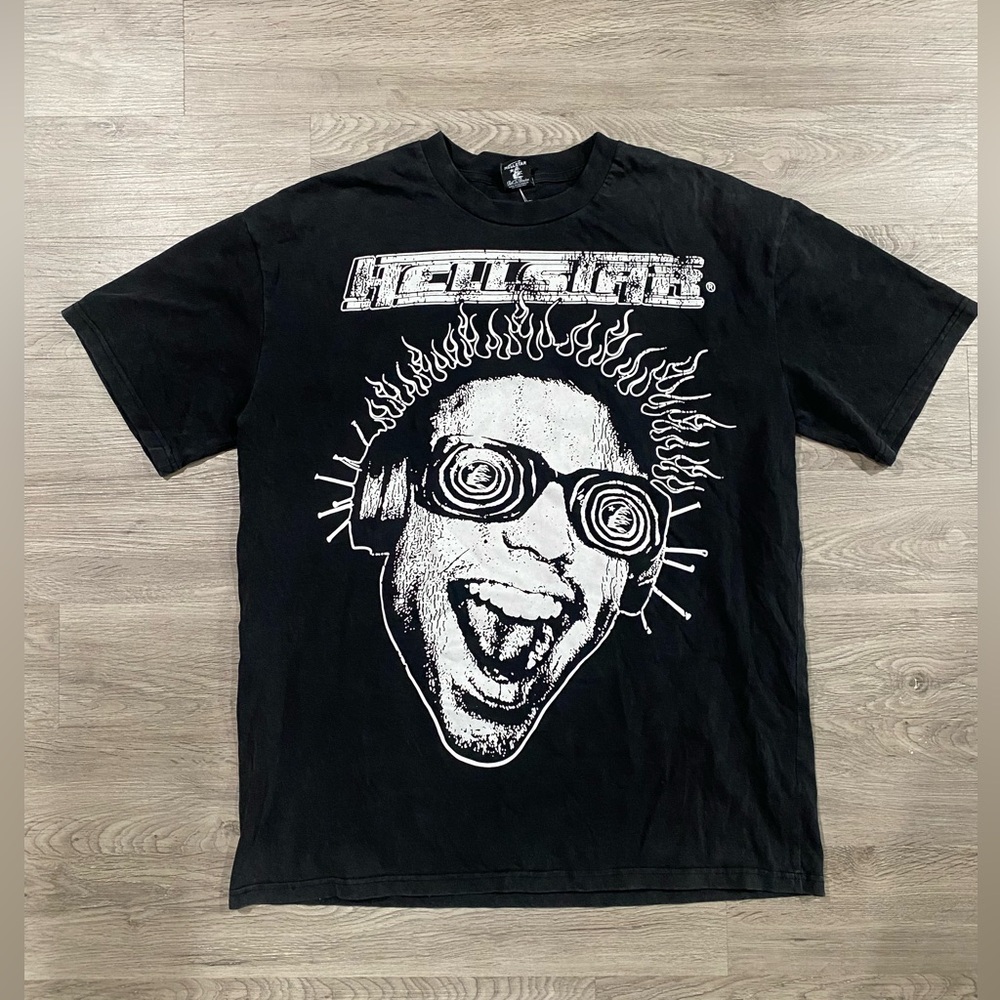 Hellstar Rage T-shirt Is This What Heaven Sounds Like XL Graphic Streetwear